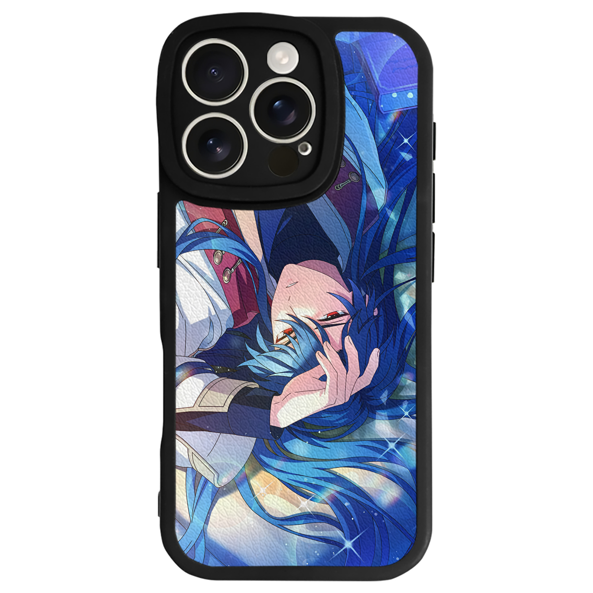 （画像用） 刀剣乱舞 Touken Ranbu 【iPhone 16シリーズ対応】シリコンスマホケース（レザー調） 材質：シリコン